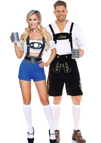 Lederhosen Honey Top and Shorts