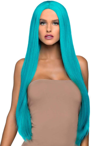 Long Straight Center Part Wig