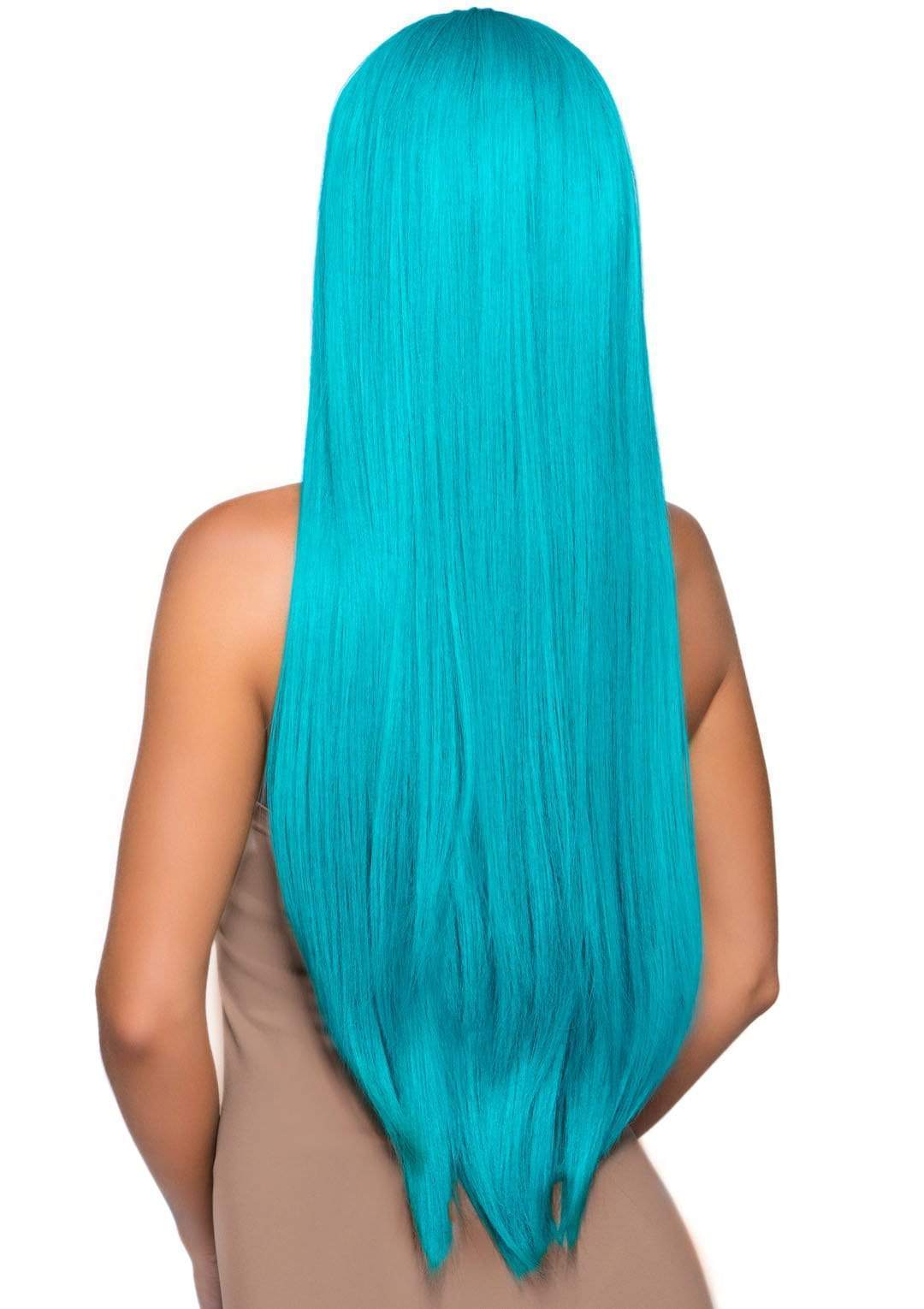 Long Straight Center Part Wig