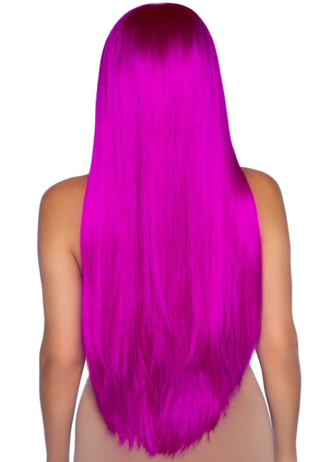 Long Straight Center Part Wig