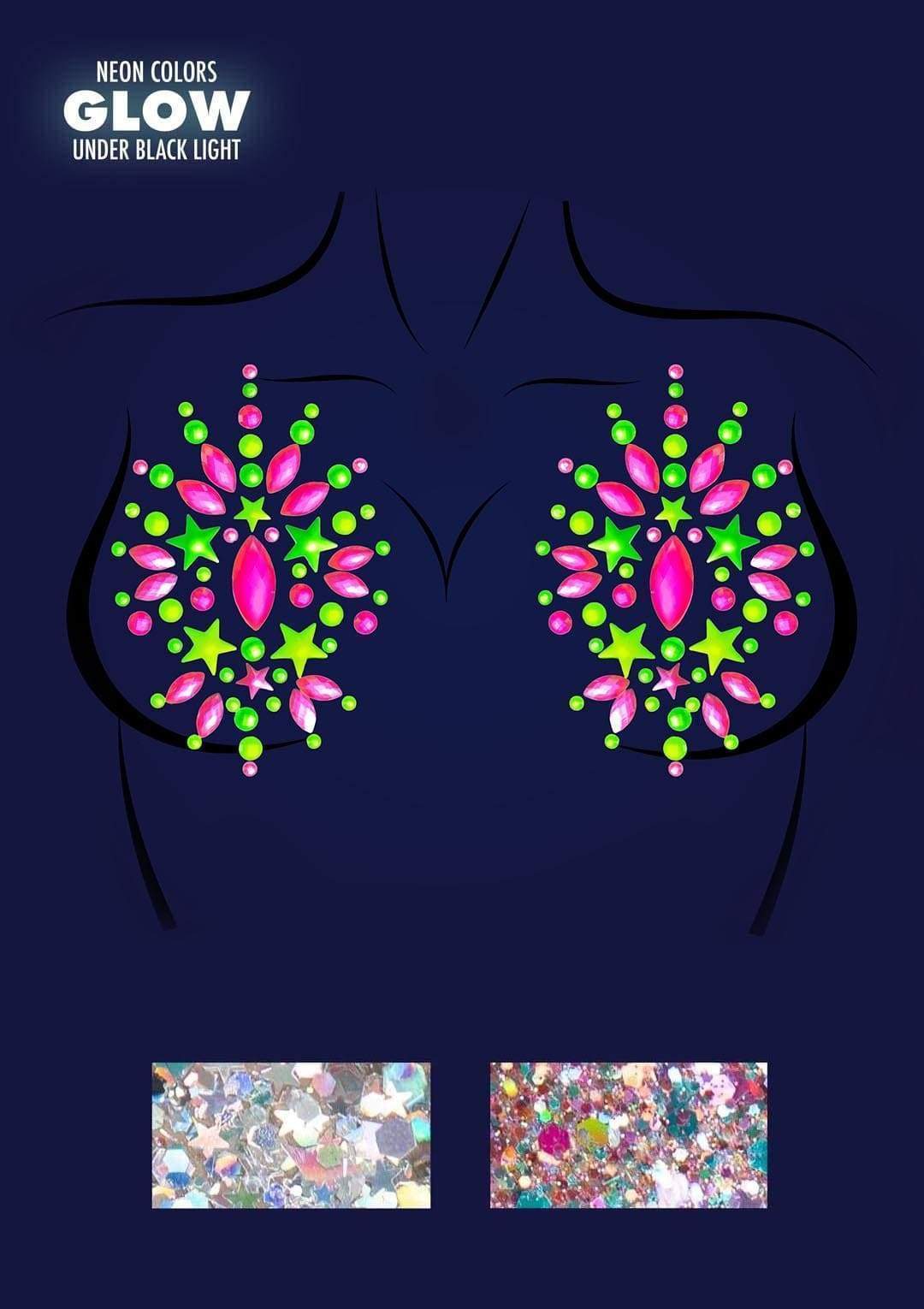 Riot Neon Nipple Jewelssticker